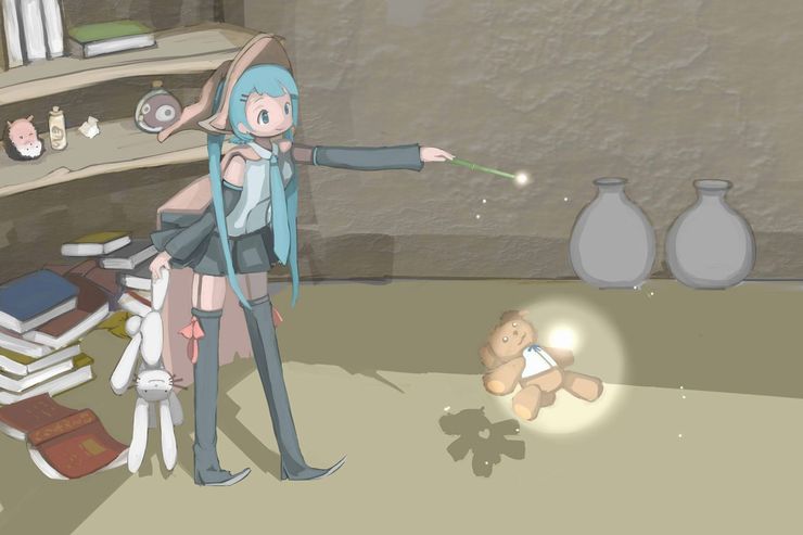 ぬいぐるみに命を