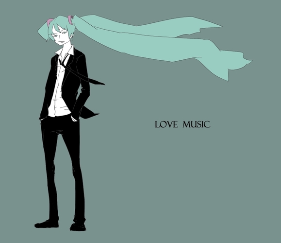 ボカロックはスーツ。