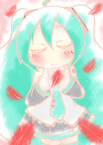 笑顔の祈り。