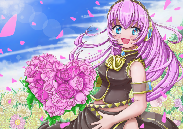 ルカ10th 花束