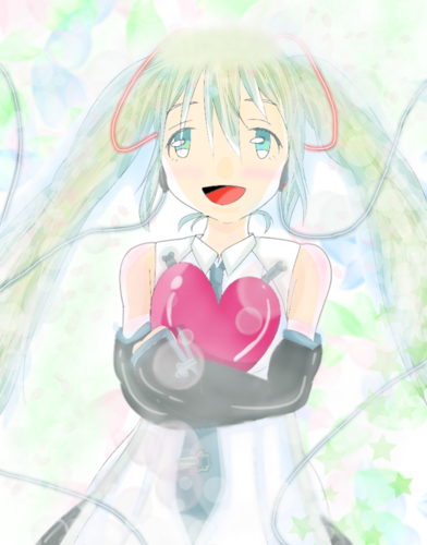 爽やかなV4Cミクさん。