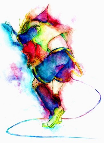 楽器初めて描いたよ・・・