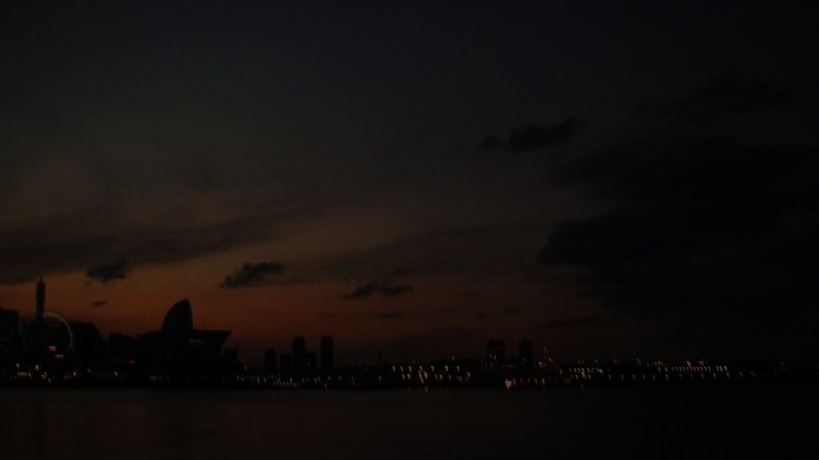 【彩色テーマ 水・水辺 (みず・みずべ) 】WaterFrontierYMM21(ReddishBrown Ver)