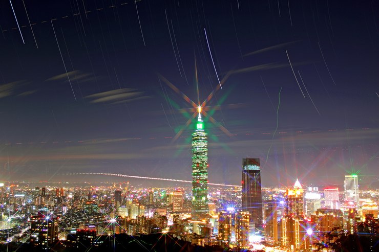 Star Trails 18 台北の夜 ②