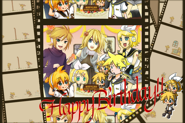 リンレン誕生日動画より
