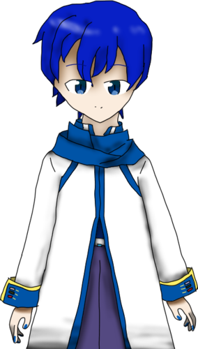 KAITO初描き