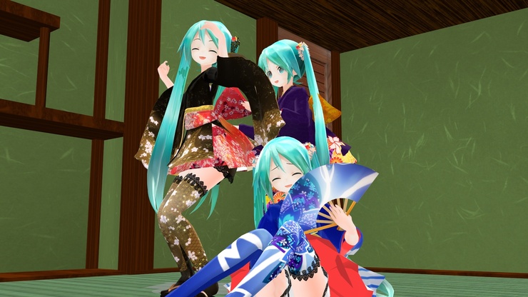 【初音ミク】お疲れ様でした♪【MMD】
