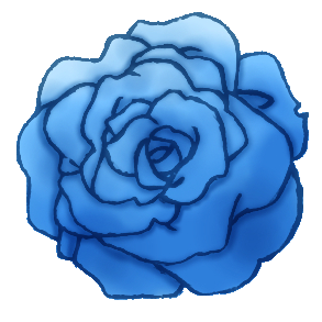 【詰め合わせ】青系の色の薔薇【透過済み】