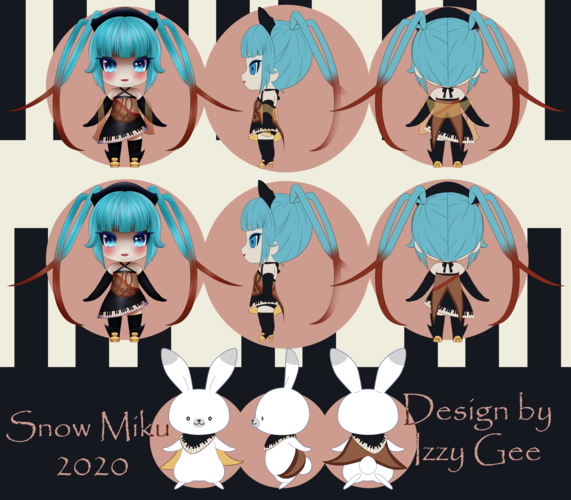 Grand Piano Miku and Yukine