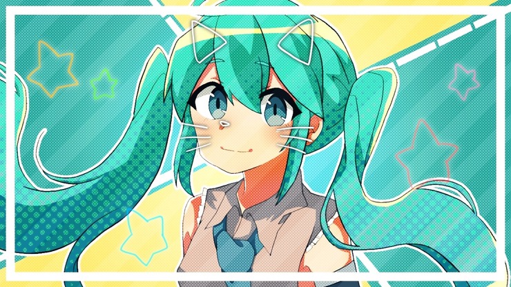 初音ミクがSnowしてるようです。