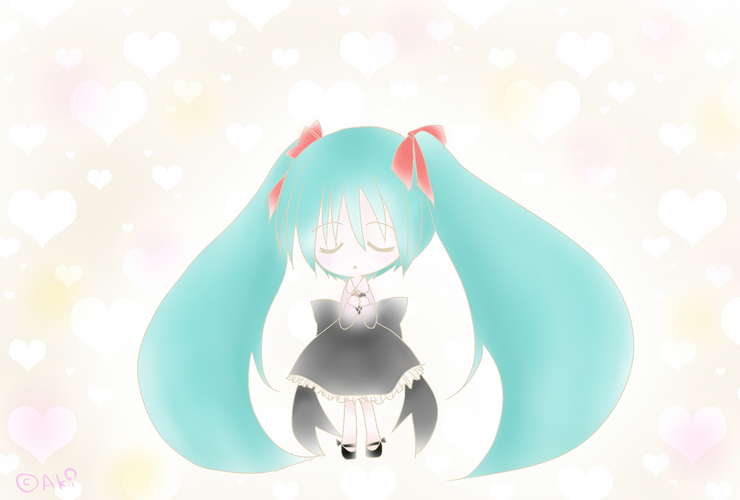お祈りミクちゃん