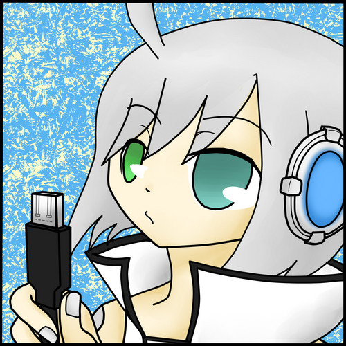 ほら、USB。