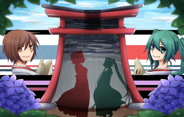 六月 紫陽花