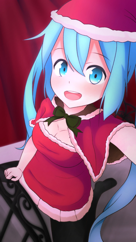 もしもぼっちな俺にミクさんがサンタコスで自撮り写真を送ってきたら