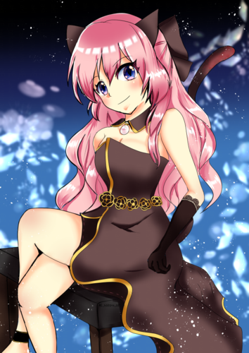 巡音ルカ猫ドレス【11thアニバーサリー衣装】