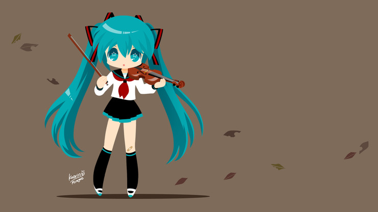 音楽科一年生の初音さん