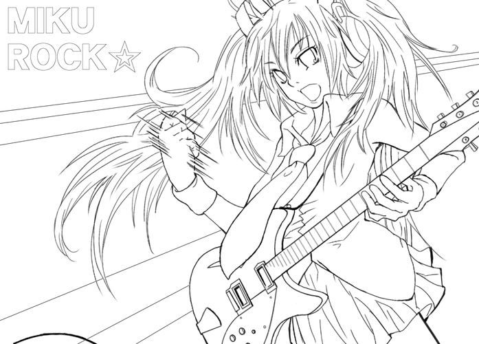 ROCK MIKU