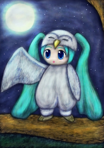 しろふくろうみく