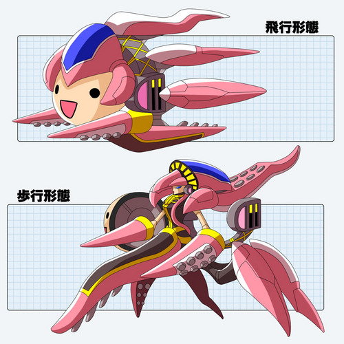 宇宙をかけるタコ