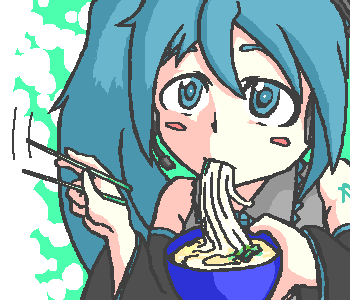 ミクとうどん