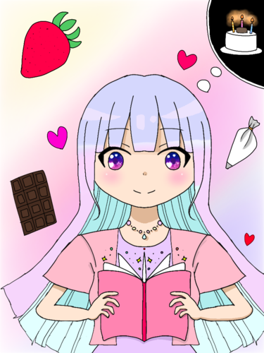 ゆめかわ少女のクッキング♪