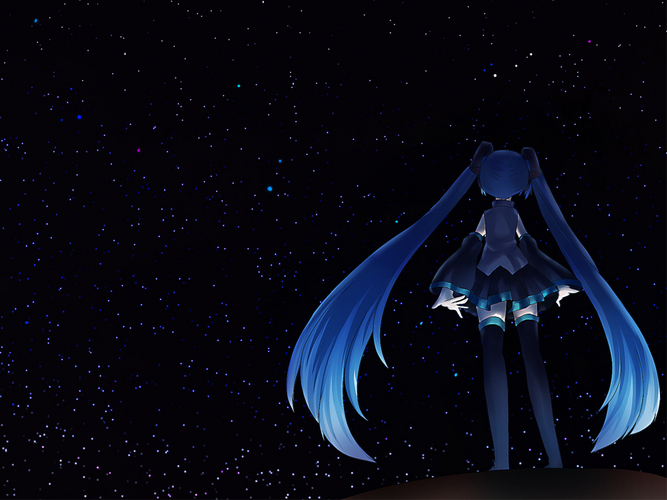 満天の星空。