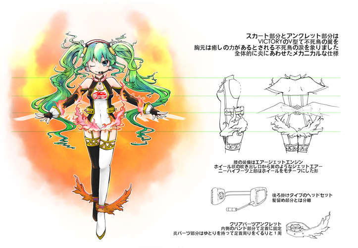 RACING MIKU 2016 RED PHOENIX