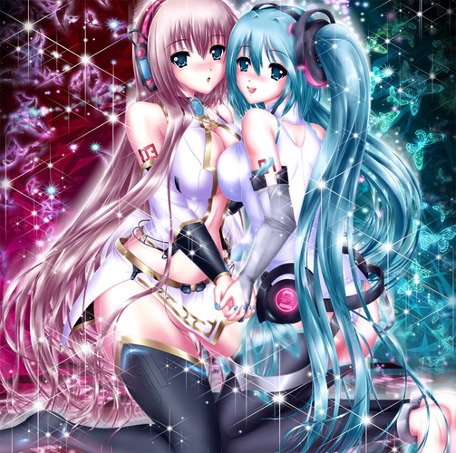 巡音ルカAppend と 初音ミクAppend