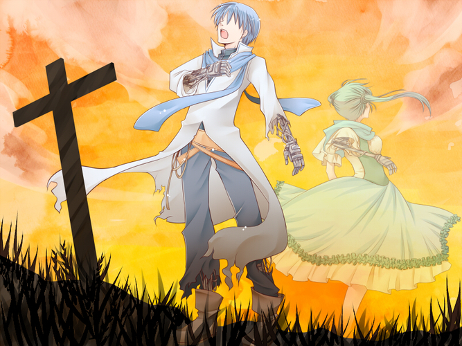 KAITOとミク