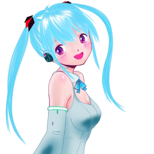 39の日に描いたミクさん