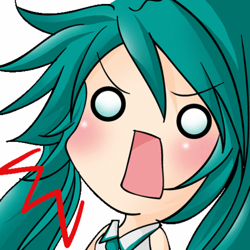 荒ぶってます!? ミクさんw