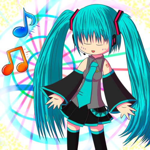 歌うミクさん