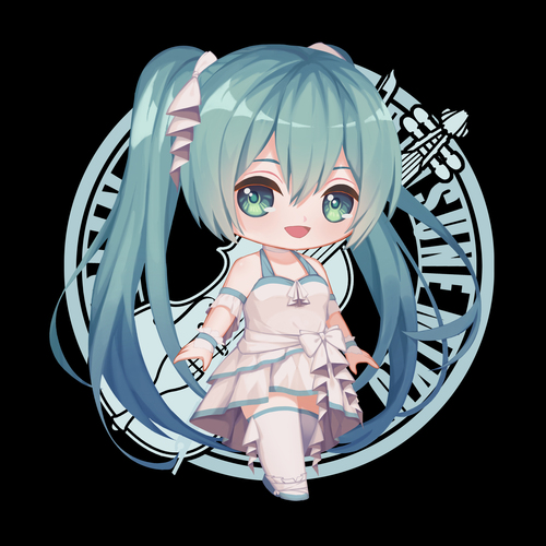 Miku - Pure White Symphony Chibi Version