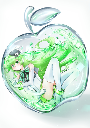 green apple