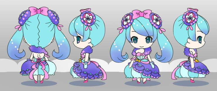 雪ミク<ライラック>