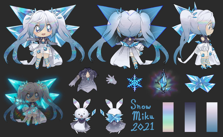 雪ミク2021