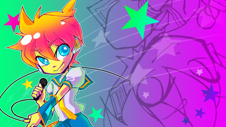 久々に頑張って描いてみた(イメージ:イケ恋歌)