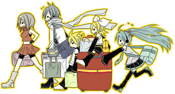旅行帰り