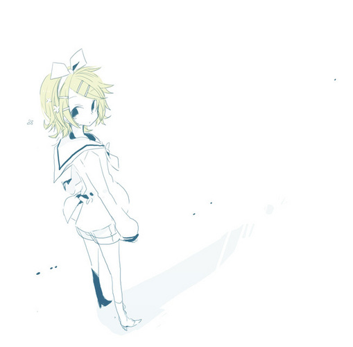 見上げる