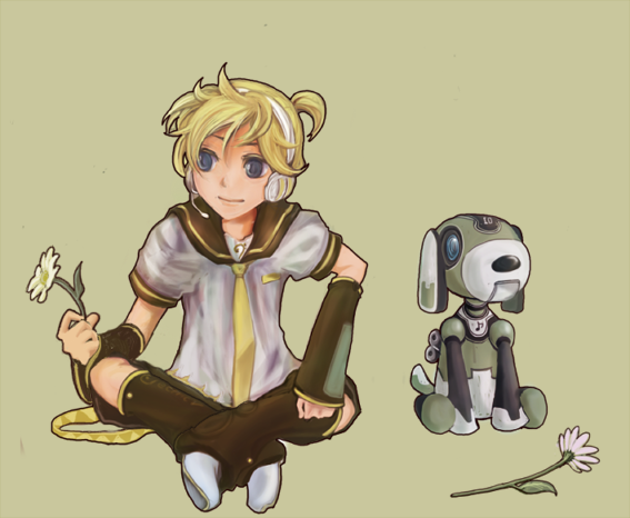 お花をドウゾ?