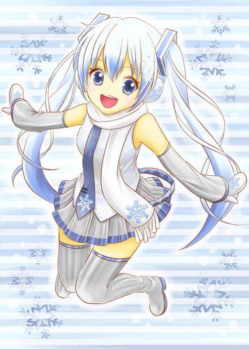雪ミクさん
