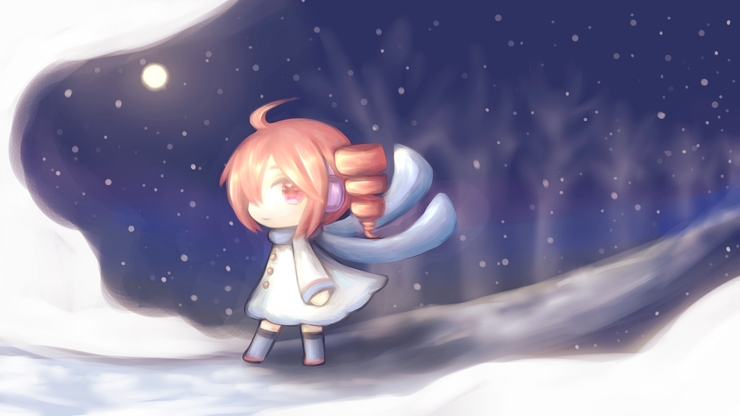 white winter