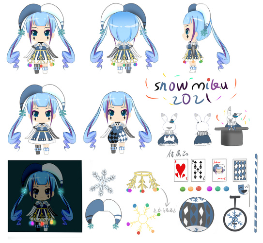 2021 snow miku circus version