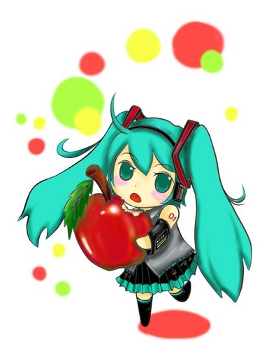 ミクとりんご