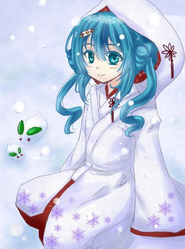 雪ミクさん