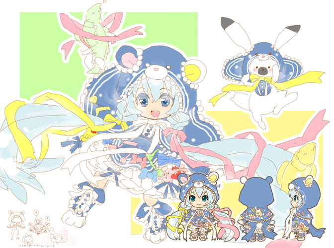 2018年雪ミク衣装