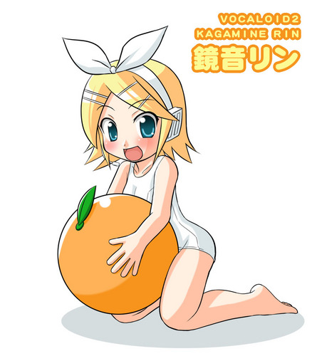 白スクール水着なリン