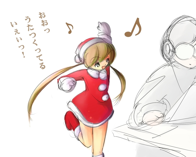 らくがき(きっとこういうのをそういう・・・汗)