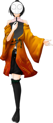【UTAU】「ワタクシ」公式キャラクターイラスト