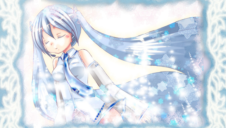 ≪初音ミク・イラストかかせていただきました≫